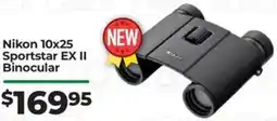 Teds Cameras Nikon 10x25 Sportstar EX II Binocular offer