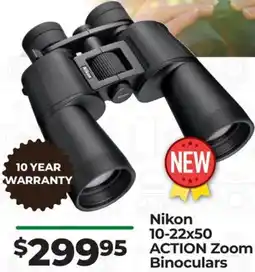 Teds Cameras Nikon 10-22X50 ACTION Zoom Binoculars offer