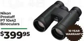 Teds Cameras Nikon Prostaff P7 10x42 Binoculars offer