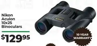 Teds Cameras Nikon Aculon 10x25 Binoculars offer