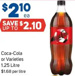 Foodland Coca-Cola or Varieties offer