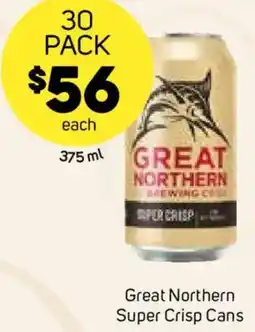 Foodland Great Northern Super Crisp Cans offer