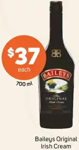 Foodland Baileys Original Irish Cream offer