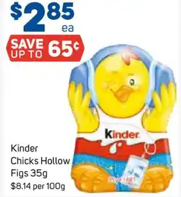 Foodland Kinder Chicks Hollow Figs offer