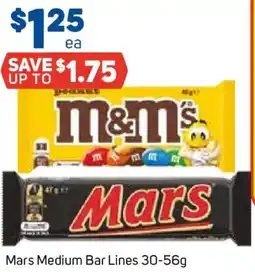 Foodland Mars Medium Bar Lines offer