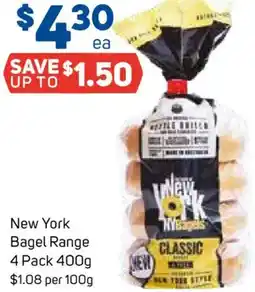 Foodland New York Bagel Range offer