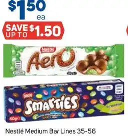 Foodland Nestlé Medium Bar Lines offer