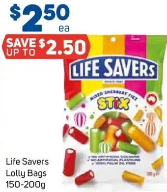 Foodland Life Savers Lolly Bags offer
