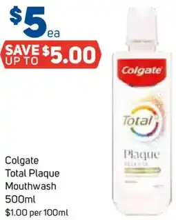 Foodland Colgate Total Plaque Mouthwash offer