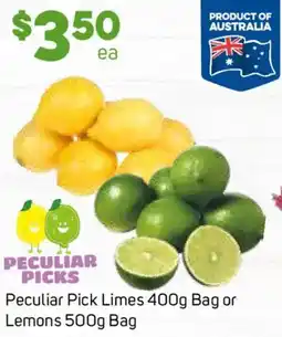 Foodland Peculiar Pick Limes or Lemons offer