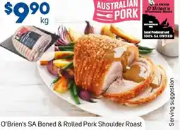 Foodland O'Brien's SA Boned & Rolled Pork Shoulder Roast offer