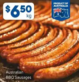 Foodland Australian BBQ Sausages offer