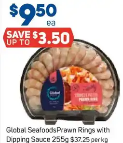 Foodland Global SeafoodsPrawn Rings with Dipping Sauce offer