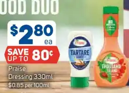 Foodland Praise Dressing offer