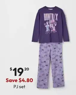 Target KPop Demon Hunters Huntrix Pyjama Set offer