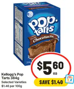 IGA Kelloggs Pop Tarts offer