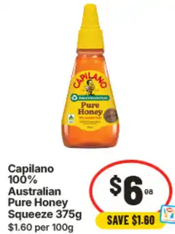 IGA Capilano 100% Australian Pure Honey Squeeze offer