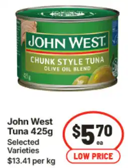 IGA John West Tuna offer
