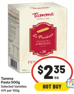 IGA Tamma Pasta offer