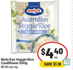IGA Birds Eye Veggie Rice Cauliflower offer