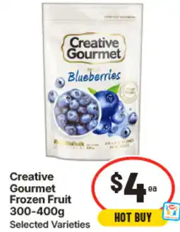 IGA Creative Gourmet Frozen Fruit offer