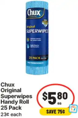 IGA Chux Original Superwipes Handy Roll offer