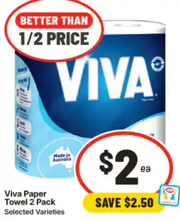 IGA Viva Paper Towel offer