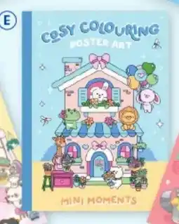 BIG W Cosy Colouring Poster Art Mini Moments offer