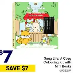 BIG W Snug Life Mini Books A Cosy Colouring Kit with Mini Books offer