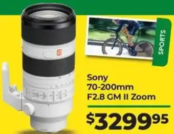 Teds Cameras Sony 70-200mm F2.8 GM II Zoom offer