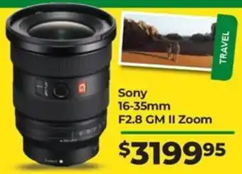 Teds Cameras Sony 16-35mm F2.8 GM II Zoom offer