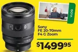 Teds Cameras Sony FE 20-70mm F4 G Zoom offer
