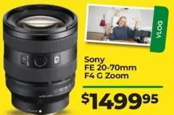 Teds Cameras Sony FE 20-70mm F4 G Zoom offer