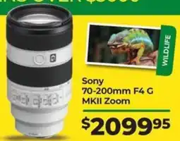 Teds Cameras Sony 70-200mm F4 G MKII Zoom offer
