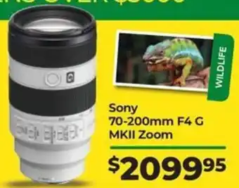 Teds Cameras Sony 70-200mm F4 G MKII Zoom offer