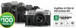 Teds Cameras Fujifilm X-T30 III Mirrorless Kit offer