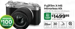 Teds Cameras Fujifilm X-M5 Mirrorless Kit offer