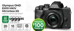 Teds Cameras Olympus OMD EM10 MKIV Mirrorless Kit offer