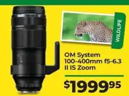 Teds Cameras OM System 100-400mm f5-6.3 II IS Zoom offer