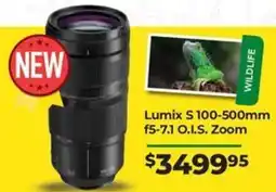 Teds Cameras Lumix S 100-500mm f5-7.1 O.I.S. Zoom offer