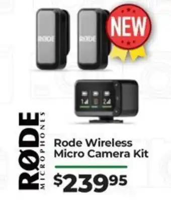 Teds Cameras Rode Wireless Micro Camera Kit offer