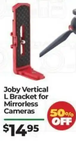 Teds Cameras Joby Vertical L Bracket for Mirrorless Cameras offer