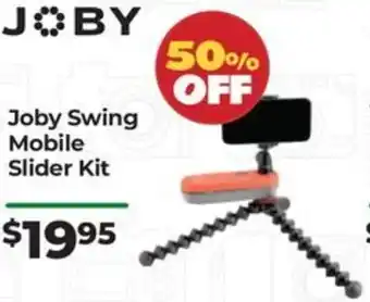 Teds Cameras Joby Swing Mobile Slider Kit offer