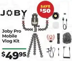 Teds Cameras Joby Pro Mobile Vlog Kit offer