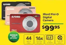 Teds Cameras Ilford Pixi-D Digital Camera offer