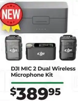 Teds Cameras DJI MIC 2 Dual Wireless Microphone Kit offer