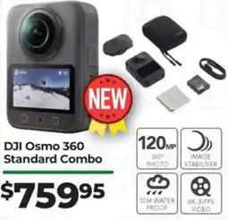 Teds Cameras DJI Osmo 360 Standard Combo offer