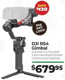 Teds Cameras DJI RS4 Gimbal offer