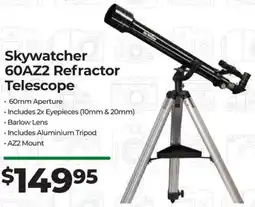 Teds Cameras Skywatcher 60AZ2 Refractor Telescope offer