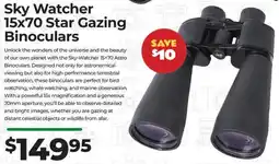 Teds Cameras Sky Watcher 15x70 Star Gazing Binoculars offer